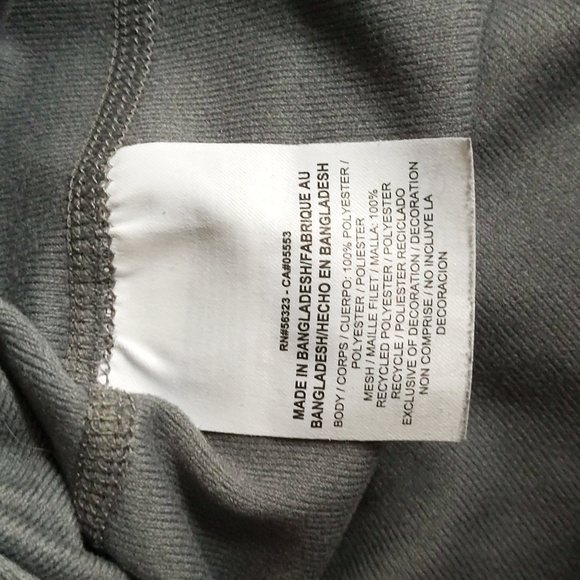 Nike Lacrosse Gray Quarter Zip Pullover - Men's Medium - Picture 7 of 10